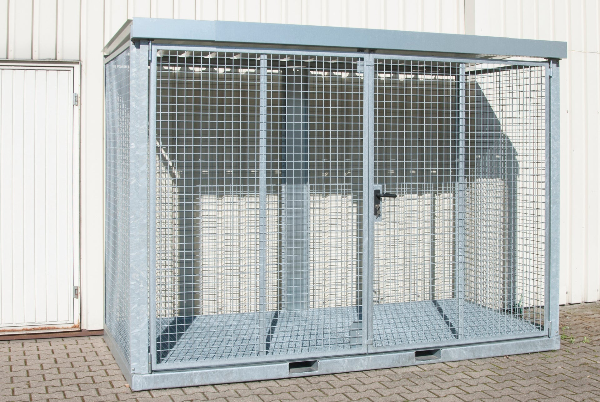 Gasflaschen - Container GFC - E/G M4, feuerverzinkt - Staplertechnik24 - 4477 - 29 - 1000 - 7