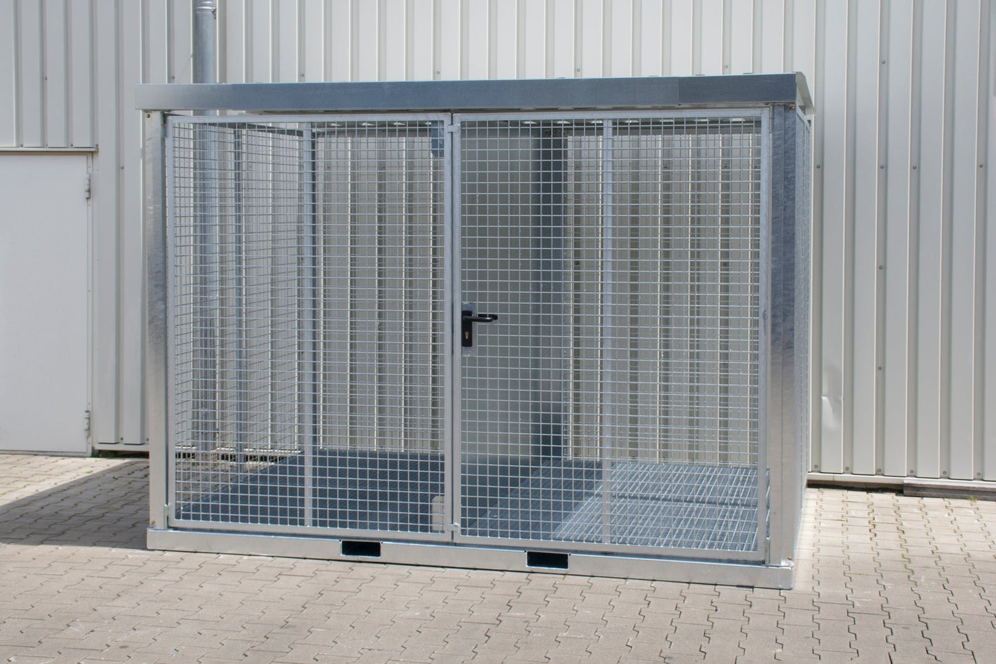 Gasflaschen - Container GFC - E/G M5, feuerverzinkt - Staplertechnik24 - 4477 - 24 - 1000 - 7