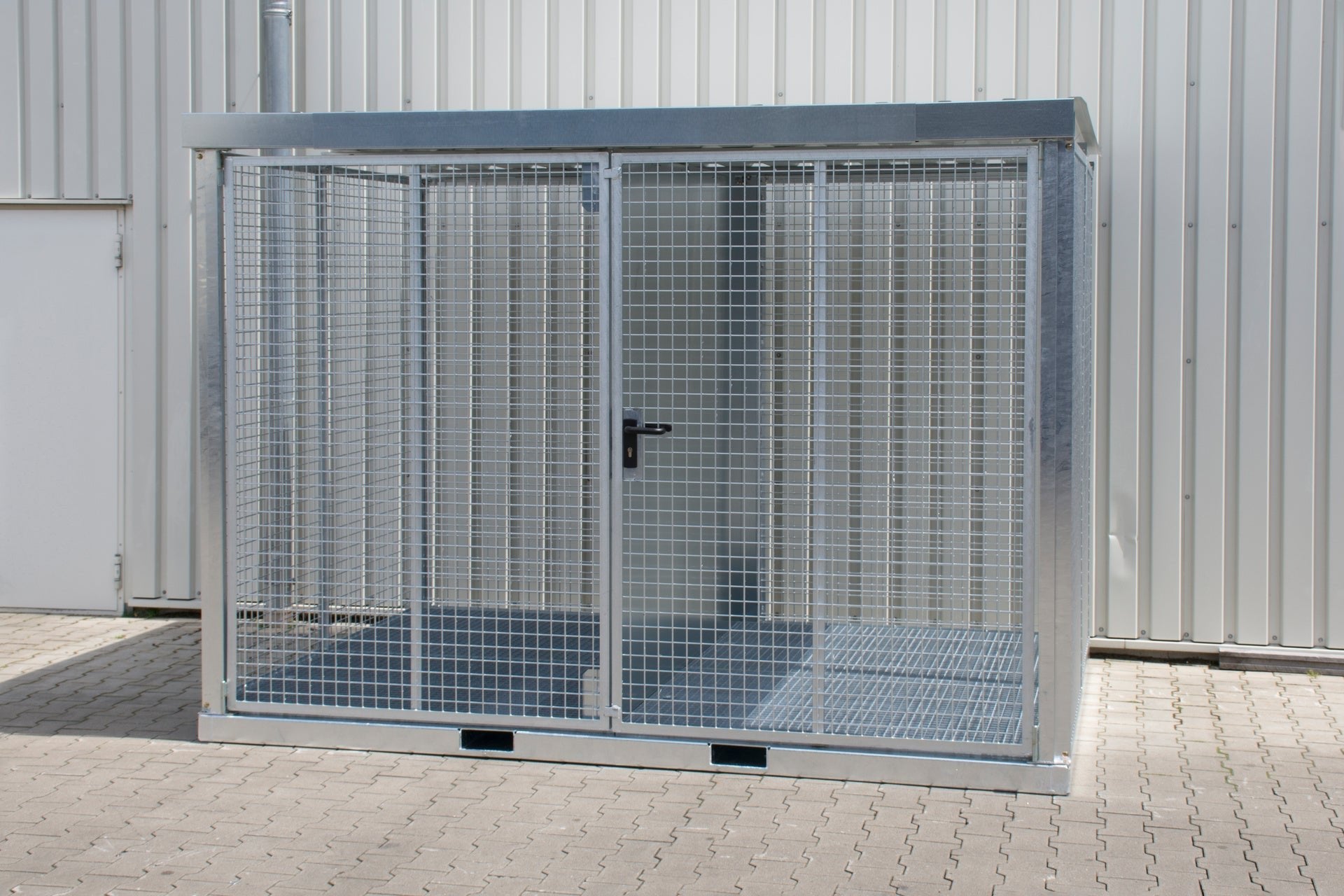 Gasflaschen - Container GFC - E/G M5, feuerverzinkt - Staplertechnik24 - 4477 - 24 - 1000 - 7