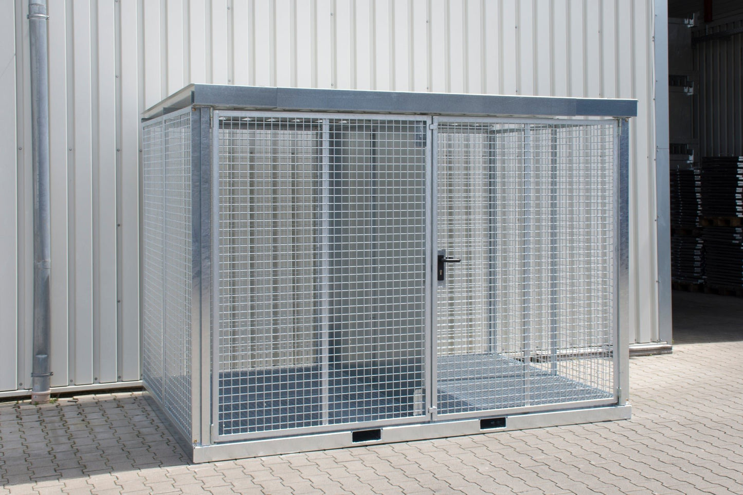Gasflaschen - Container GFC - E/G M5, feuerverzinkt - Staplertechnik24 - 4477 - 24 - 1000 - 7