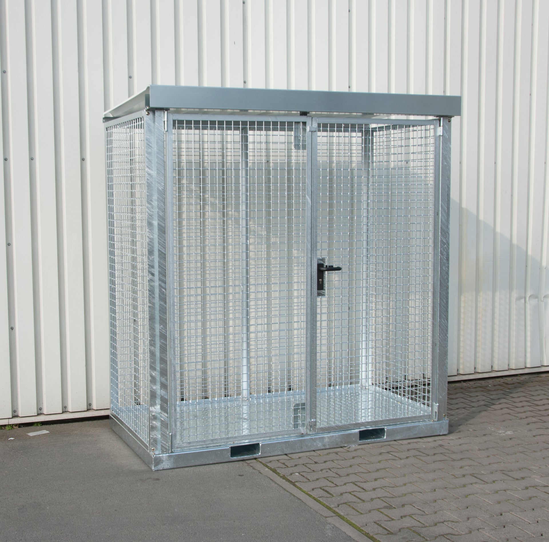 Gasflaschen - Container GFC - E/T M1, feuerverzinkt - Staplertechnik24 - 4477 - 20 - 2000 - 7