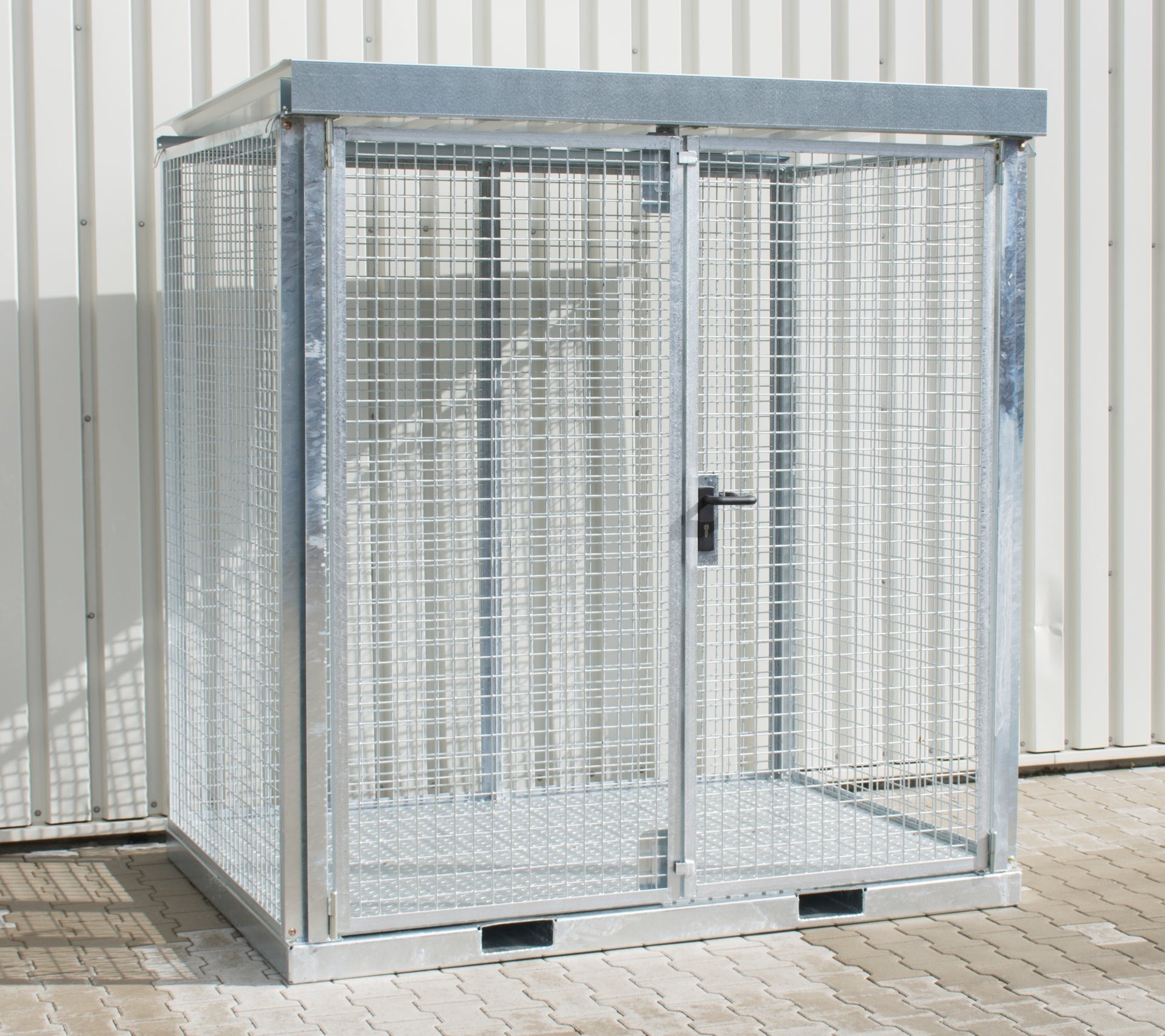 Gasflaschen - Container GFC - E/T M2, feuerverzinkt - Staplertechnik24 - 4477 - 21 - 2000 - 7