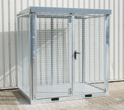 Gasflaschen - Container GFC - E/T M2, feuerverzinkt - Staplertechnik24 - 4477 - 21 - 2000 - 7