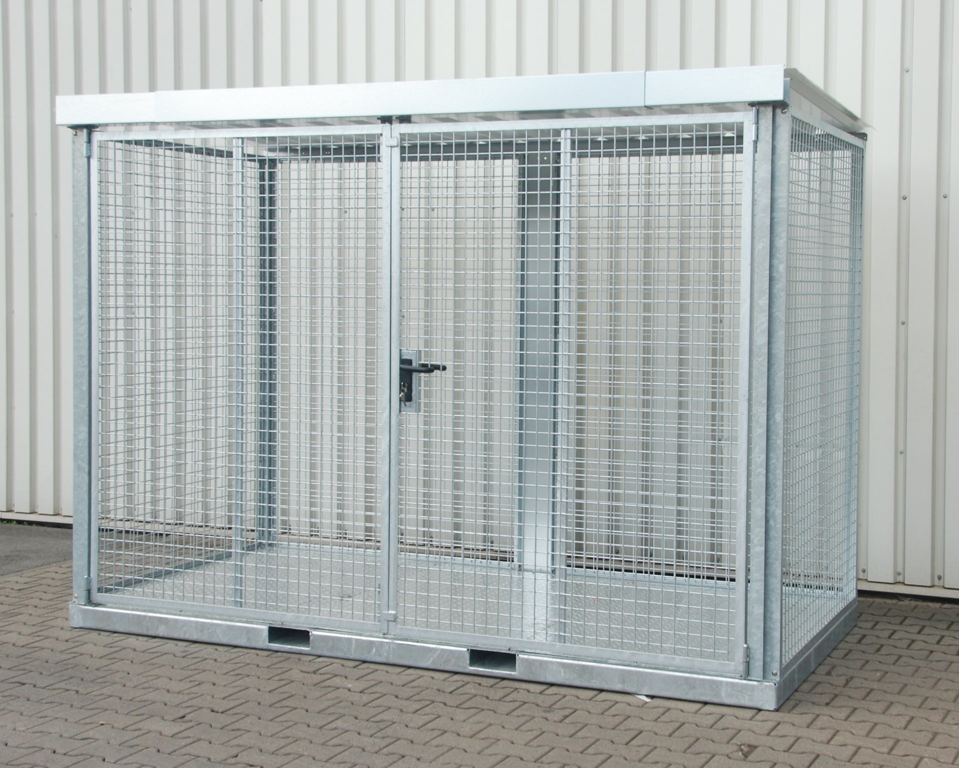 Gasflaschen - Container GFC - E/T M4, feuerverzinkt - Staplertechnik24 - 4477 - 29 - 2000 - 7