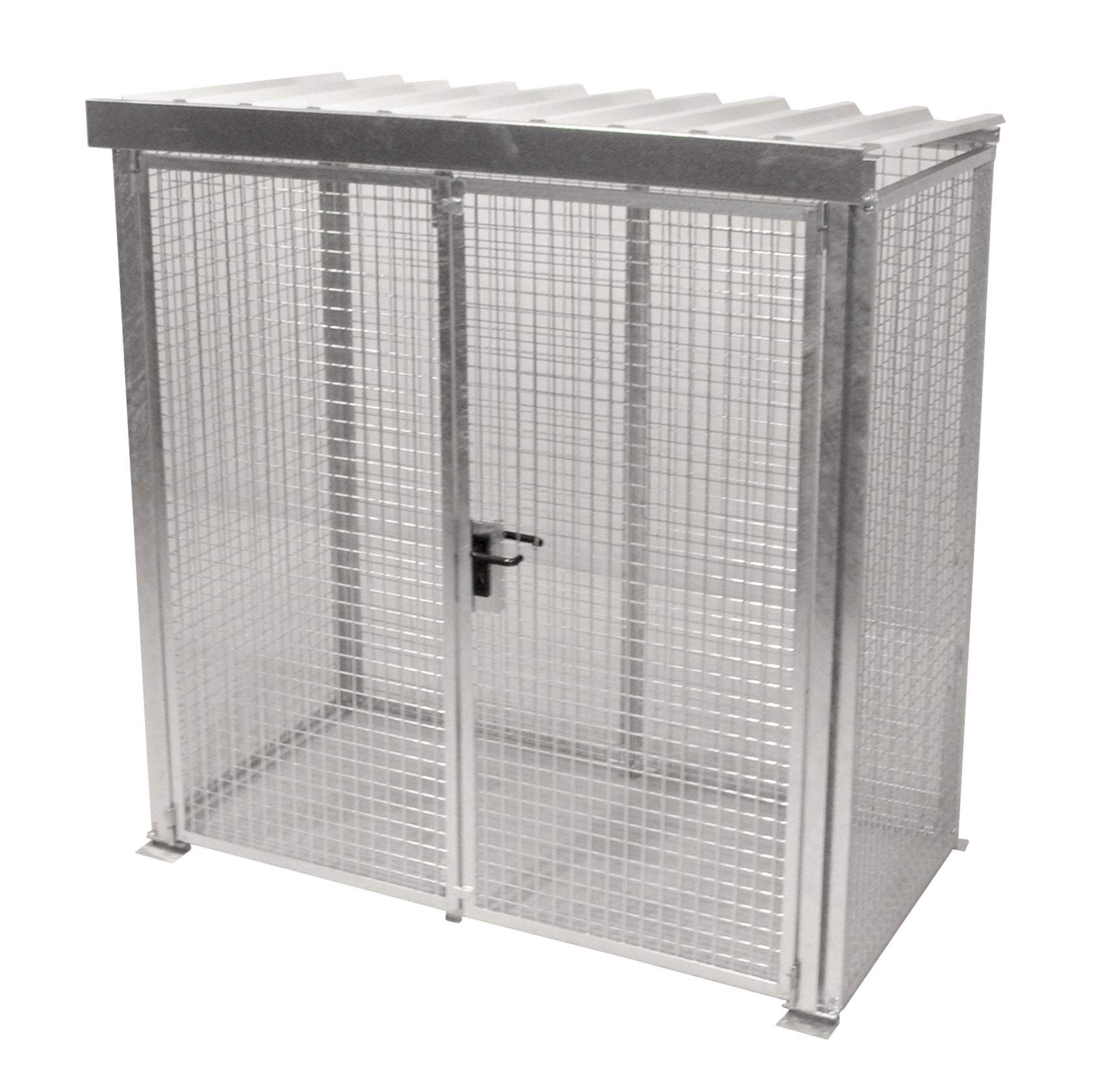 Gasflaschen - Container GFC - M1/D - DF, feuerverzinkt - Staplertechnik24 - 4477 - 20 - 0000 - 7