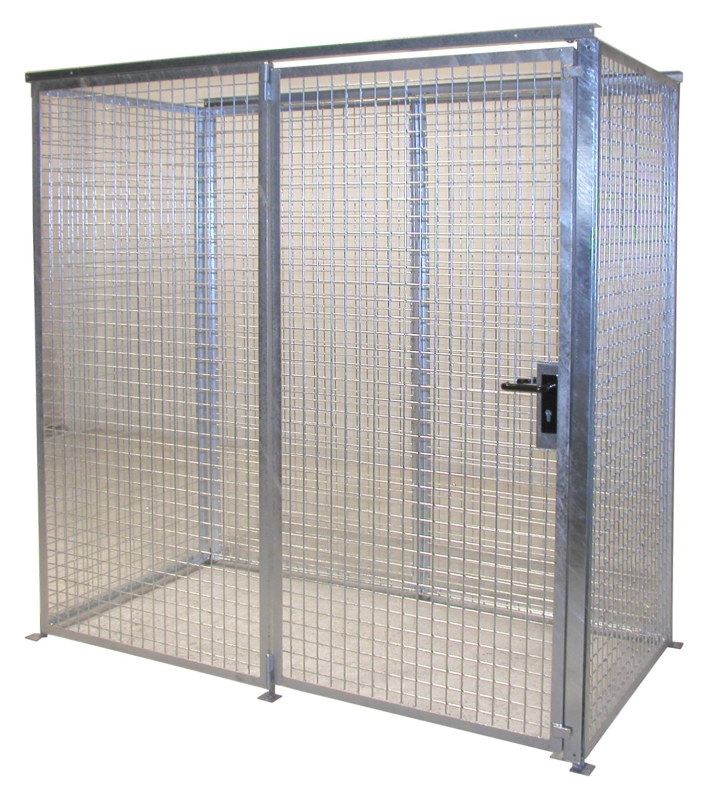 Gasflaschen - Container GFC - M1, feuerverzinkt - Staplertechnik24 - 4477 - 04 - 0000 - 7