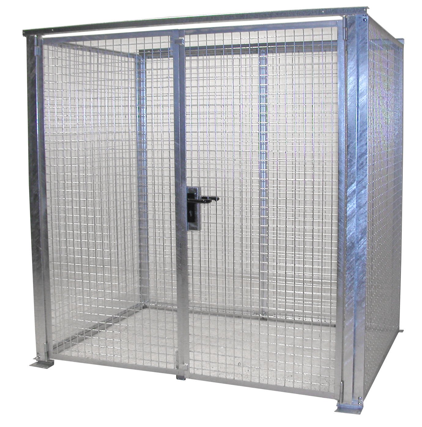 Gasflaschen - Container GFC - M2 - DF, feuerverzinkt - Staplertechnik24 - 4477 - 16 - 0000 - 7