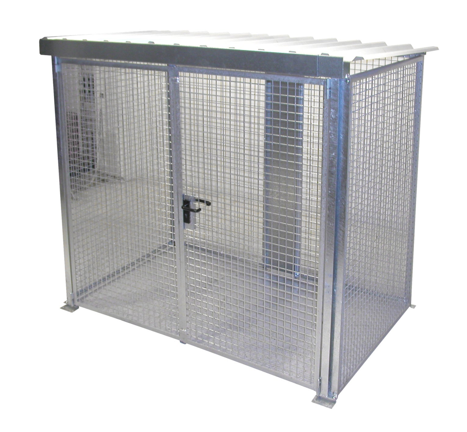 Gasflaschen - Container GFC - M3/D - DF, feuerverzinkt - Staplertechnik24 - 4477 - 22 - 0000 - 7