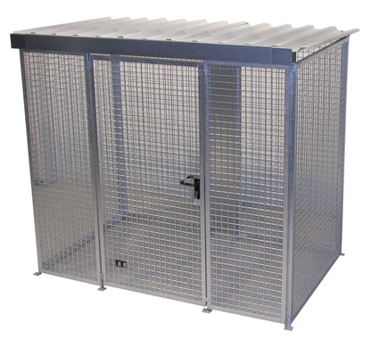 Gasflaschen - Container GFC - M3/D, feuerverzinkt - Staplertechnik24 - 4477 - 10 - 0000 - 7