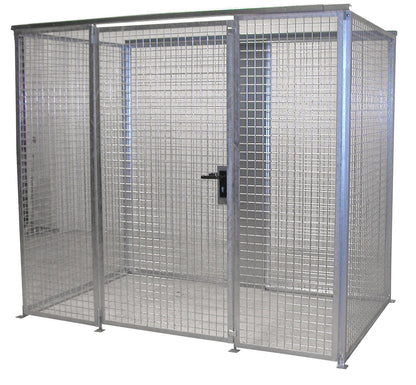 Gasflaschen - Container GFC - M3, feuerverzinkt - Staplertechnik24 - 4477 - 05 - 0000 - 7