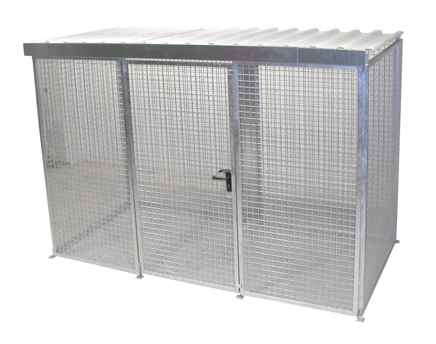 Gasflaschen - Container GFC - M4/D, feuerverzinkt - Staplertechnik24 - 4477 - 11 - 0000 - 7