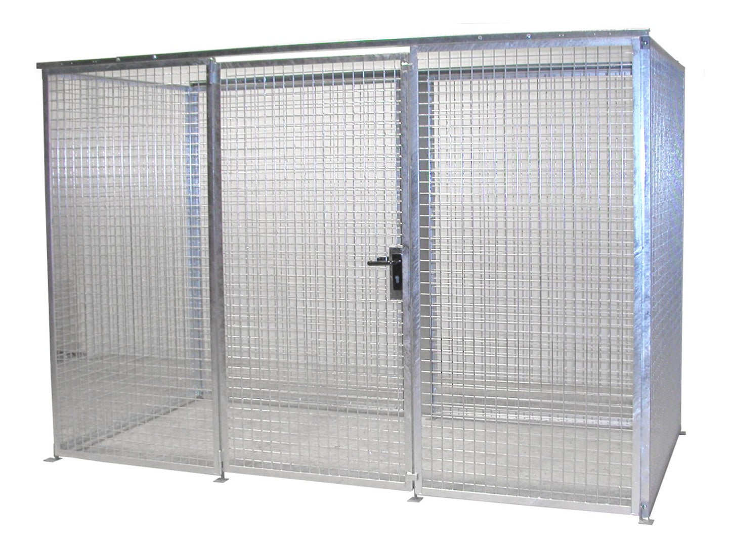 Gasflaschen - Container GFC - M4, feuerverzinkt - Staplertechnik24 - 4477 - 06 - 0000 - 7