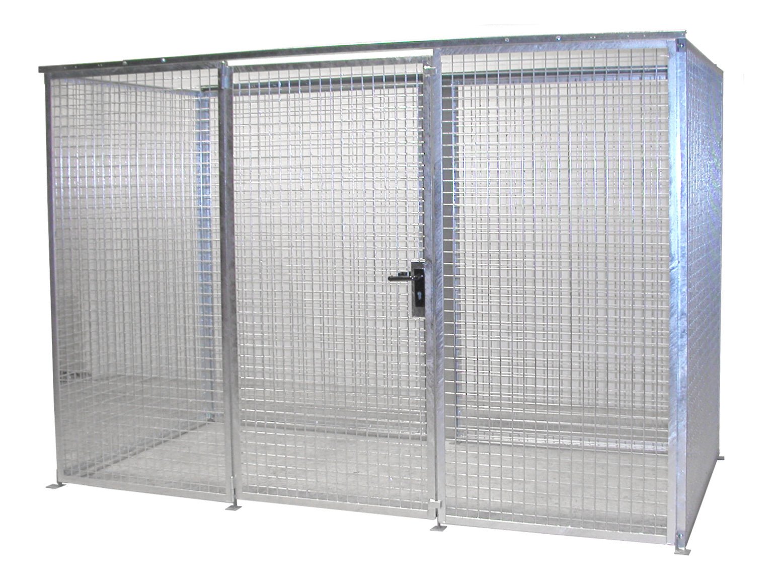 Gasflaschen - Container GFC - M4, feuerverzinkt - Staplertechnik24 - 4477 - 06 - 0000 - 7