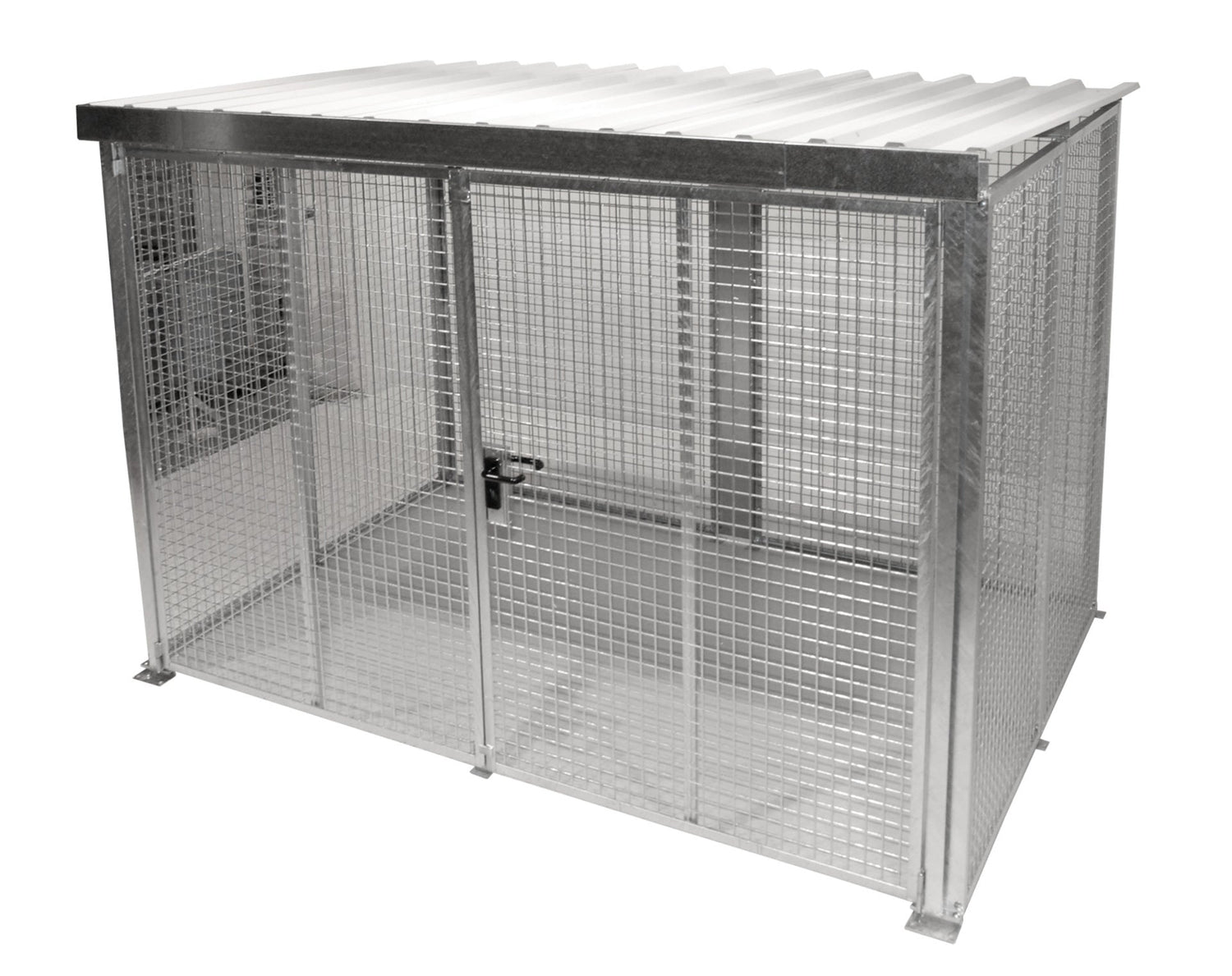 Gasflaschen - Container GFC - M5/D - DF, feuerverzinkt - Staplertechnik24 - 4477 - 24 - 0000 - 7