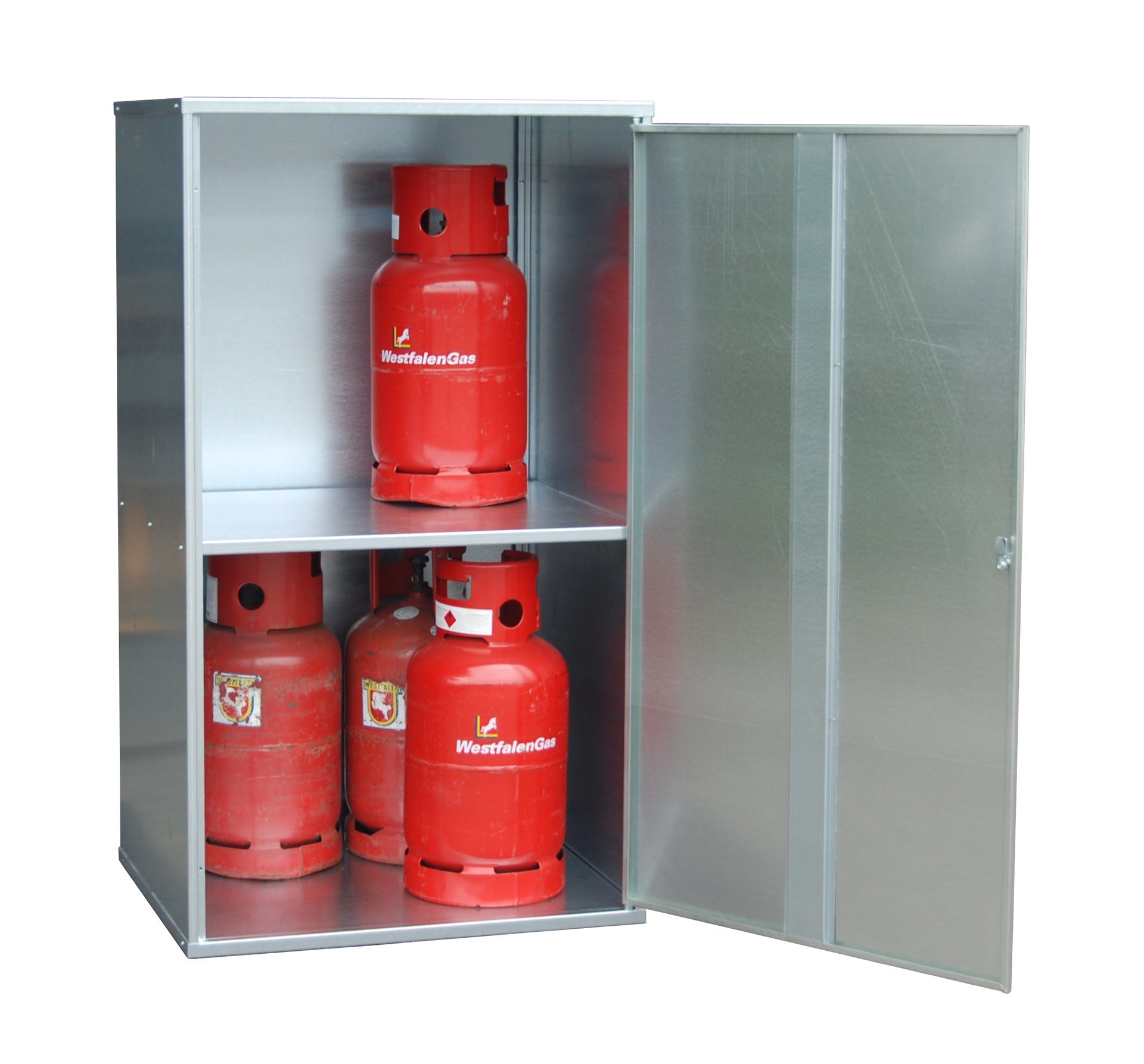 Gasflaschen - Depot GFD - G 1, verzinkt - Staplertechnik24 - 4495 - 03 - 0000 - 7