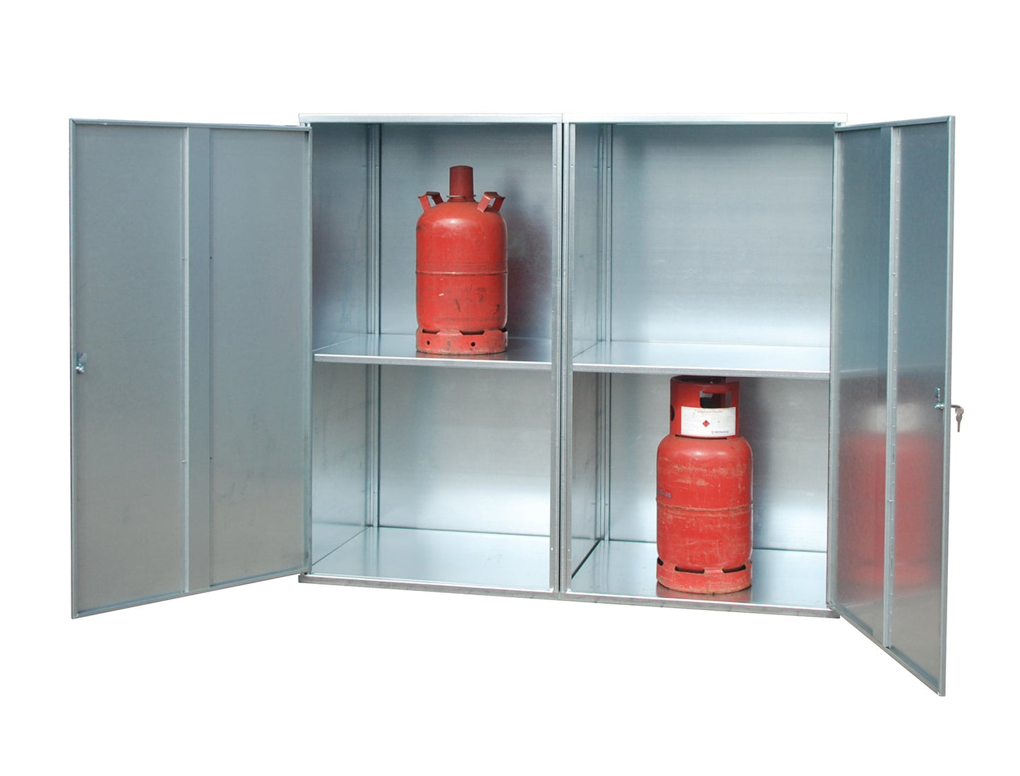 Gasflaschen - Depot GFD - G 2, verzinkt - Staplertechnik24 - 4495 - 06 - 0000 - 7