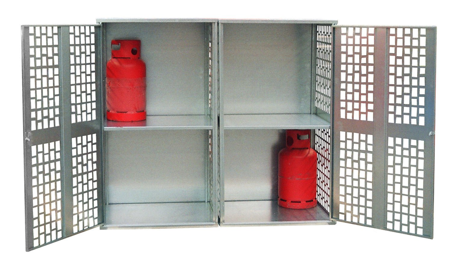 Gasflaschen - Depot GFD - L 2, verzinkt - Staplertechnik24 - 4495 - 07 - 0000 - 7