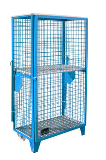 Gasflaschen - Depot GFD - R 4, lackiert, Lichtblau - Staplertechnik24 - 4495 - 02 - 0000 - 3