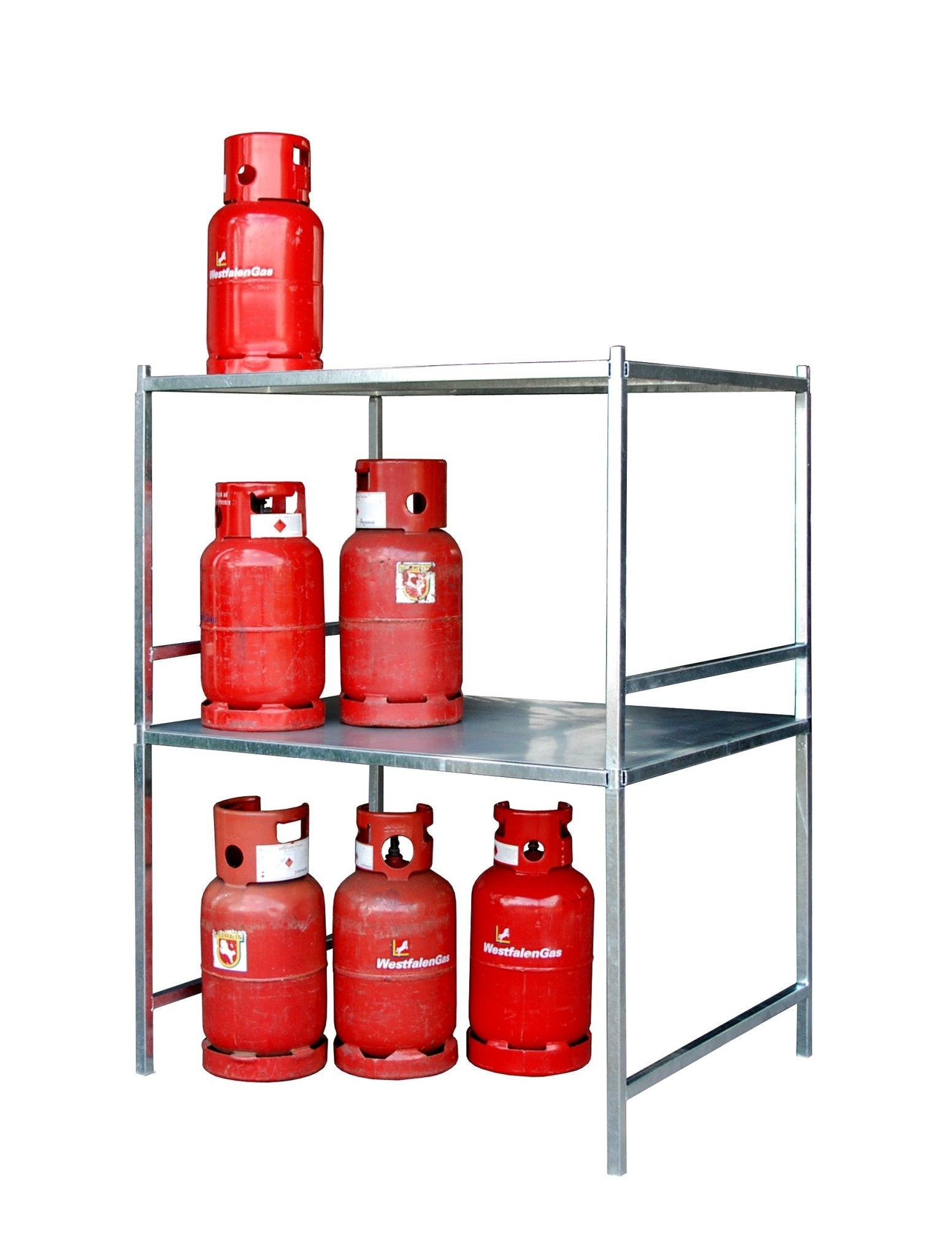 Gasflaschengestell Typ GFG, verzinkt - Staplertechnik24 - 4477 - 13 - 0000 - 7