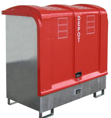 Gefahrstoff - Depot GD - B, feuerverzinkt - Staplertechnik24 - 4416 - 02 - 0000 - 7