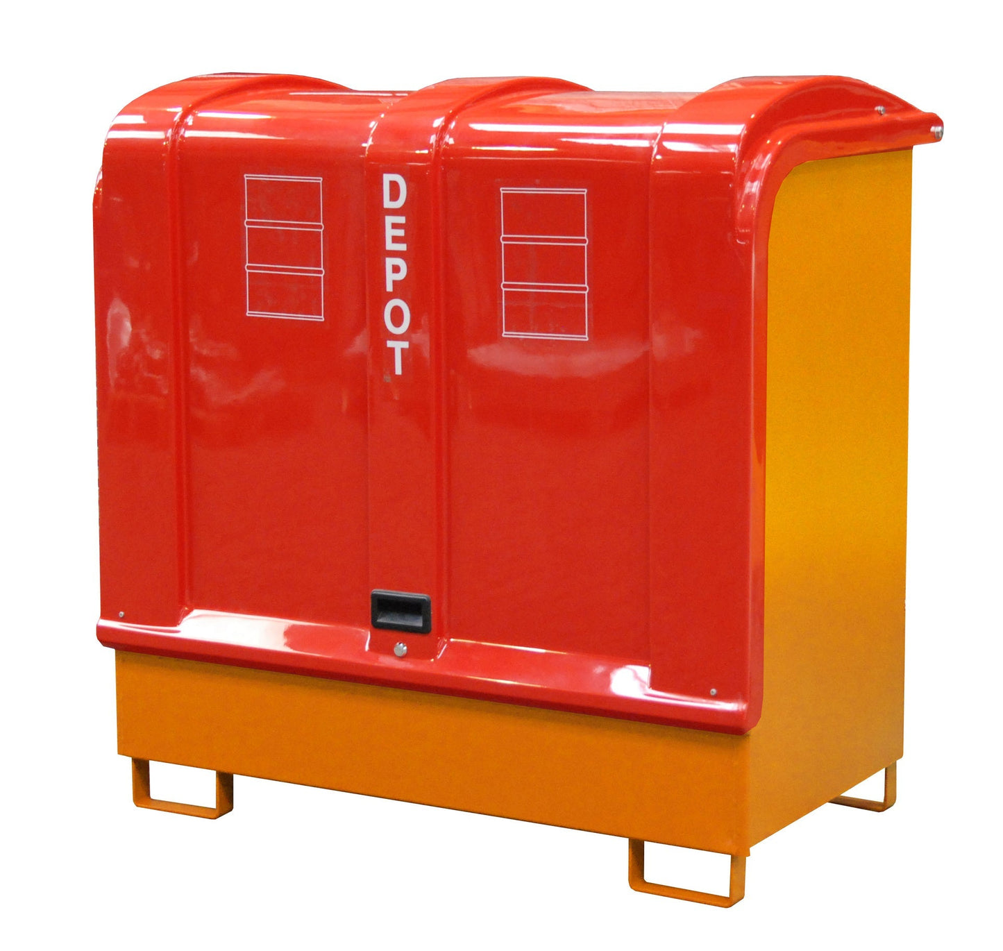 Gefahrstoff - Depot GD - B, lackiert, Gelborange - Staplertechnik24 - 4416 - 02 - 0000 - 1