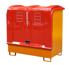 Gefahrstoff - Depot GD - B, lackiert, Gelborange - Staplertechnik24 - 4416 - 02 - 0000 - 1