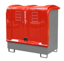 Gefahrstoff - Depot GD - B, lackiert, Mausgrau - Staplertechnik24 - 4416 - 02 - 0000 - 5