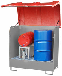 Gefahrstoff - Depot GD - B, lackiert, Mausgrau - Staplertechnik24 - 4416 - 02 - 0000 - 5