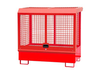Gefahrstoff - Depot GD - C, lackiert, Feuerrot - Staplertechnik24 - 4416 - 03 - 0000 - 2