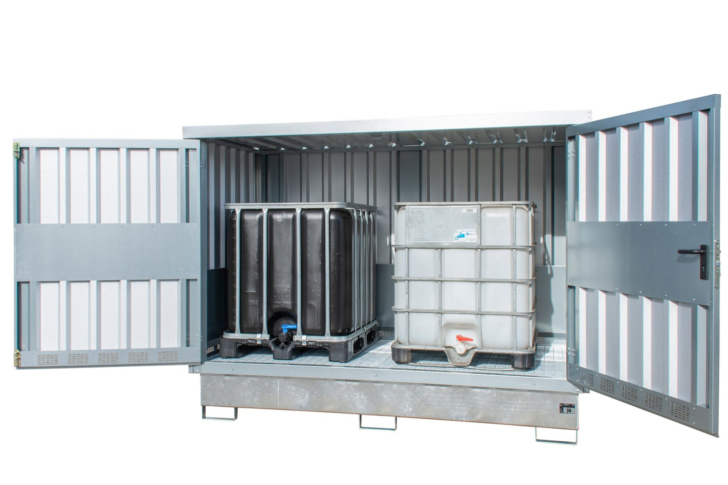 Gefahrstoff - Depot GD - E/IBC - 2, verzinkt - Staplertechnik24 - 4495 - 33 - 1000 - 7