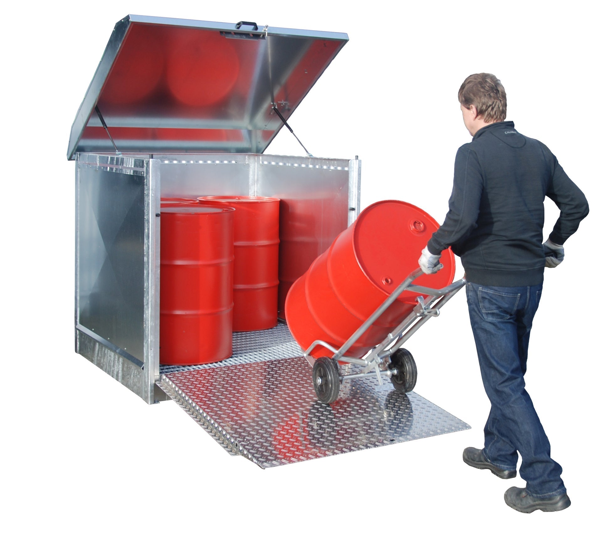 Gefahrstoff - Depot GD - N/R 4, verzinkt - Staplertechnik24 - 4416 - 22 - 0000 - 7