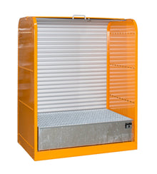 Gefahrstoff - Rollladenschrank RSG - 1, lackiert, Gelborange - Staplertechnik24 - 4416 - 30 - 0000 - 1