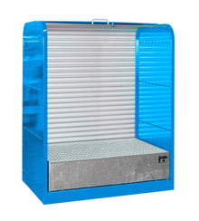 Gefahrstoff - Rollladenschrank RSG - 1, lackiert, Lichtblau - Staplertechnik24 - 4416 - 30 - 0000 - 3