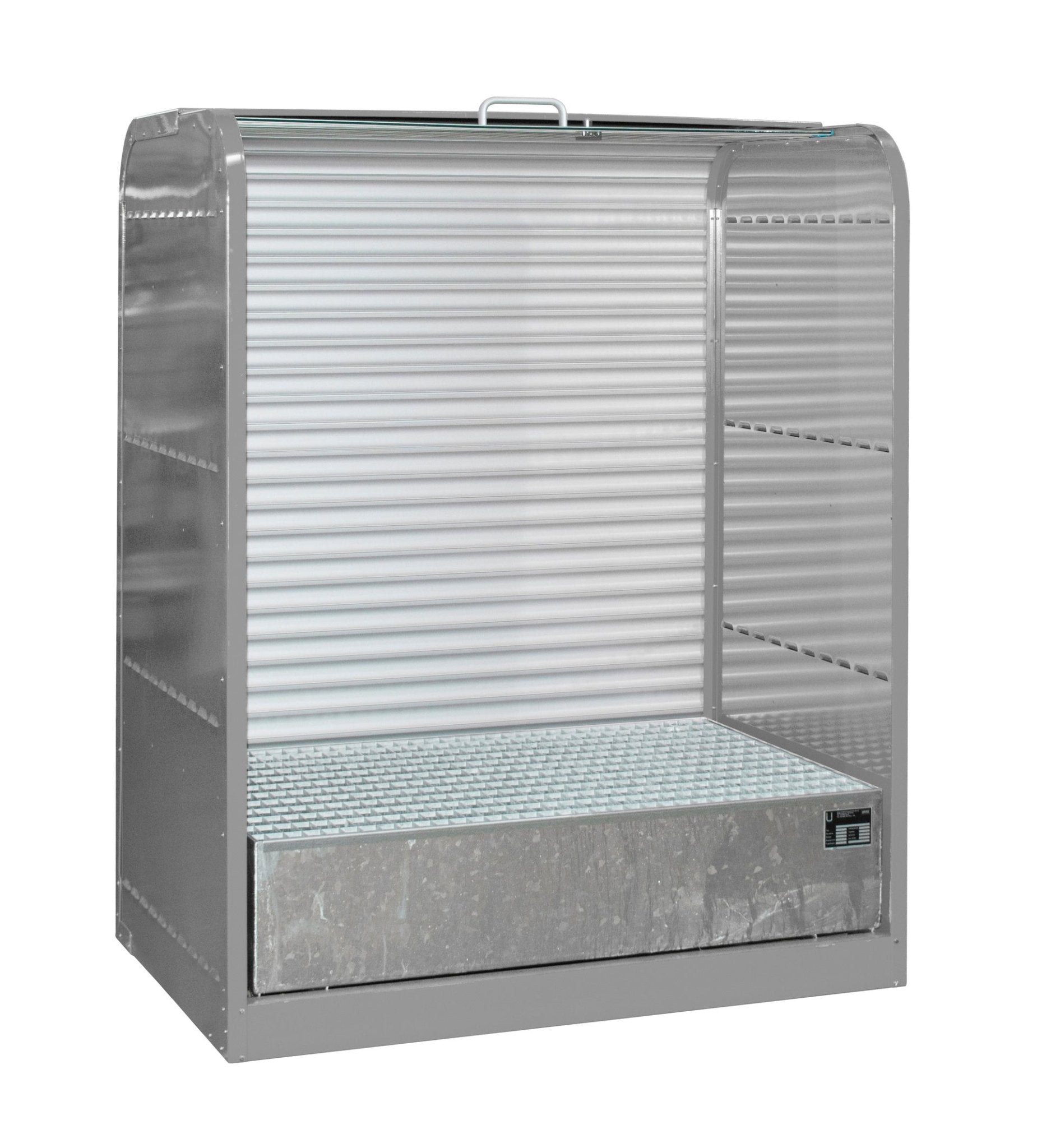 Gefahrstoff - Rollladenschrank RSG - 1, lackiert, Mausgrau - Staplertechnik24 - 4416 - 30 - 0000 - 5
