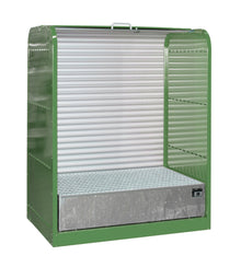 Gefahrstoff - Rollladenschrank RSG - 1, lackiert, Resedagrün - Staplertechnik24 - 4416 - 30 - 0000 - 4