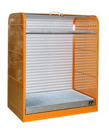 Gefahrstoff - Rollladenschrank RSG - 2, lackiert, Gelborange - Staplertechnik24 - 4416 - 30 - 1000 - 1