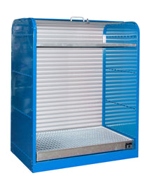 Gefahrstoff - Rollladenschrank RSG - 2, lackiert, Lichtblau - Staplertechnik24 - 4416 - 30 - 1000 - 3