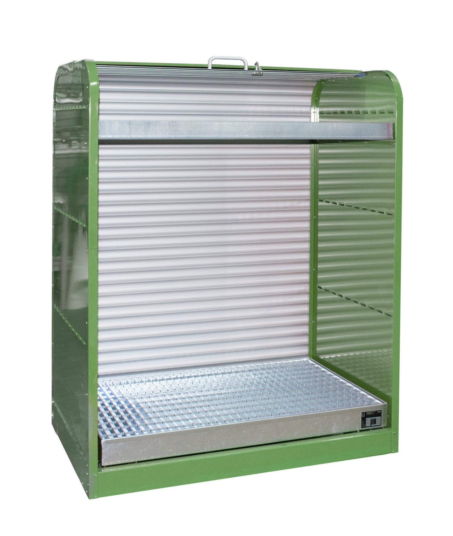 Gefahrstoff - Rollladenschrank RSG - 3, lackiert, Resedagrün - Staplertechnik24 - 4416 - 30 - 2000 - 4