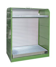 Gefahrstoff - Rollladenschrank RSG - 3, lackiert, Resedagrün - Staplertechnik24 - 4416 - 30 - 2000 - 4