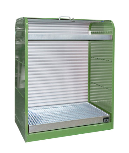 Gefahrstoff - Rollladenschrank RSG - 3, lackiert, Resedagrün - Staplertechnik24 - 4416 - 30 - 2000 - 4