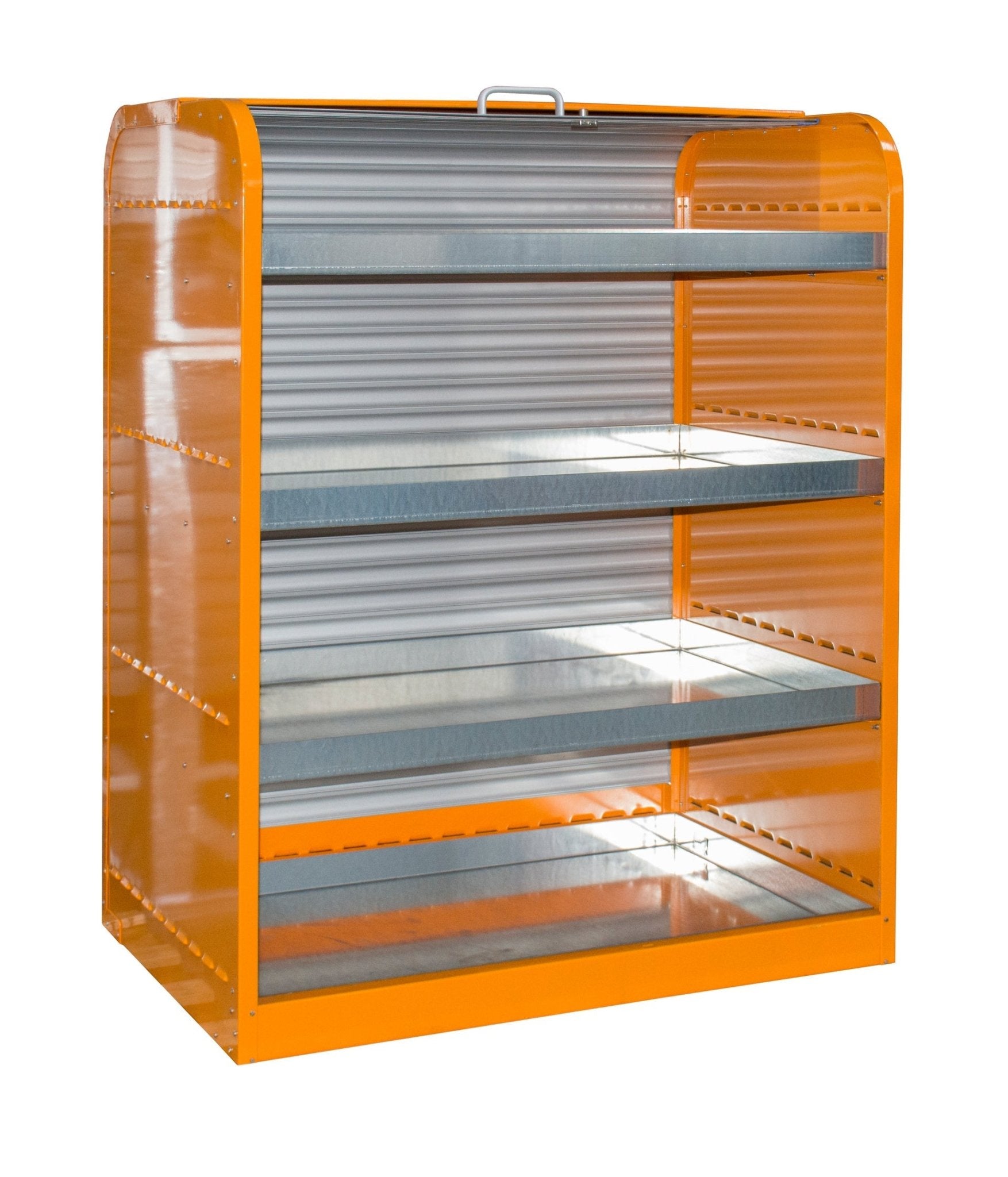 Gefahrstoff - Rollladenschrank RSG - 4, lackiert, Gelborange - Staplertechnik24 - 4416 - 30 - 3000 - 1