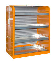 Gefahrstoff - Rollladenschrank RSG - 4, lackiert, Gelborange - Staplertechnik24 - 4416 - 30 - 3000 - 1