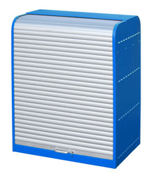 Gefahrstoff - Rollladenschrank RSG - 4, lackiert, Lichtblau - Staplertechnik24 - 4416 - 30 - 3000 - 3