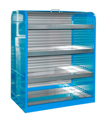Gefahrstoff - Rollladenschrank RSG - 4, lackiert, Lichtblau - Staplertechnik24 - 4416 - 30 - 3000 - 3