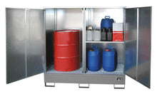 Gefahrstoff - Schrank GS - 2, lackiert, Mausgrau - Staplertechnik24 - 4495 - 21 - 0000 - 5