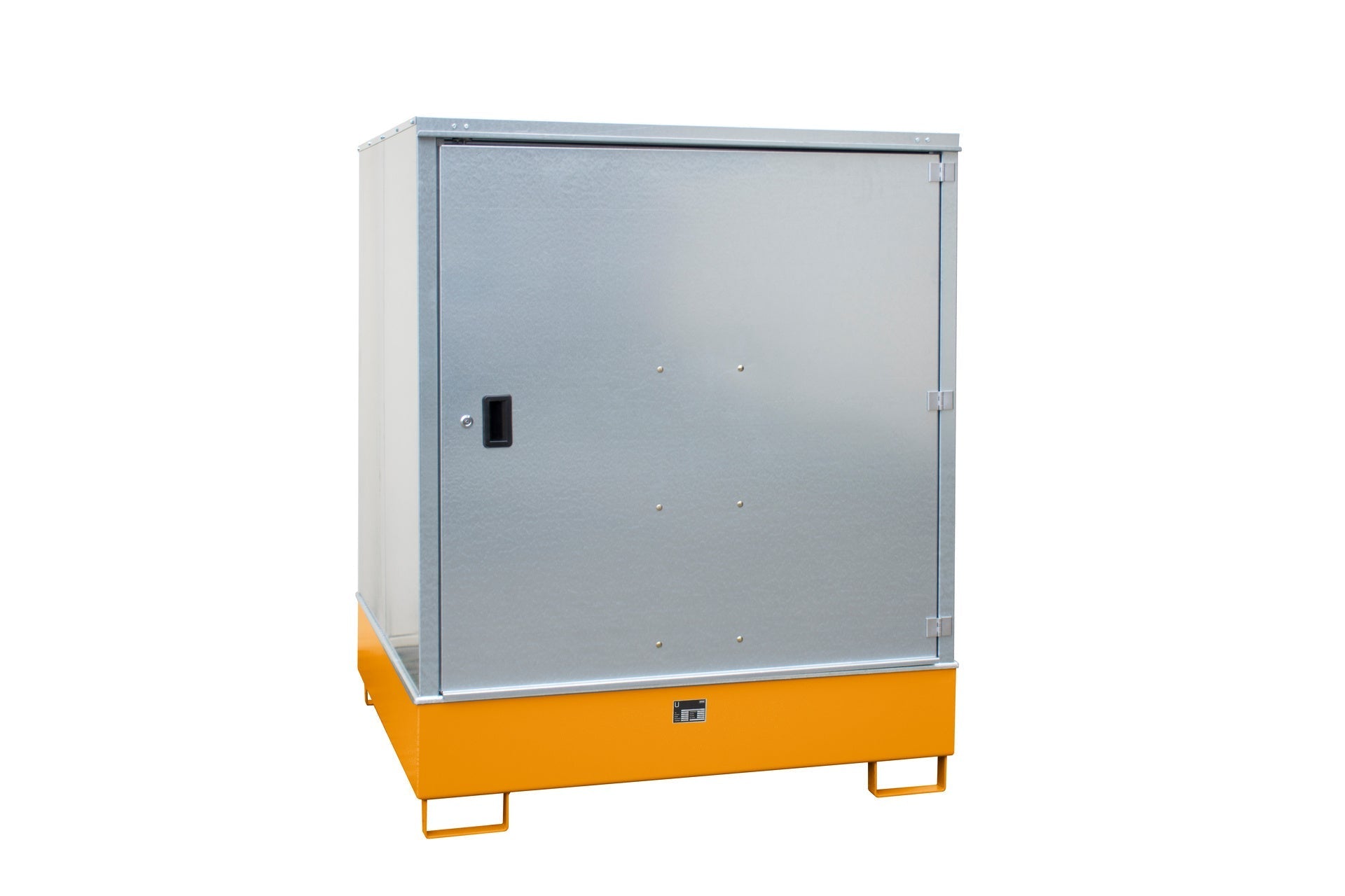 Gefahrstoff - Schrank GS - 3, lackiert, Gelborange - Staplertechnik24 - 4495 - 22 - 0000 - 1