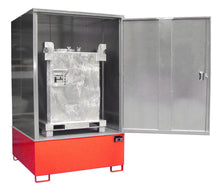 Gefahrstoff - Schrank GS - 4, lackiert, Feuerrot - Staplertechnik24 - 4495 - 23 - 0000 - 2