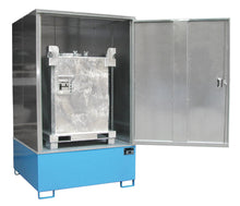 Gefahrstoff - Schrank GS - 4, lackiert, Lichtblau - Staplertechnik24 - 4495 - 23 - 0000 - 3