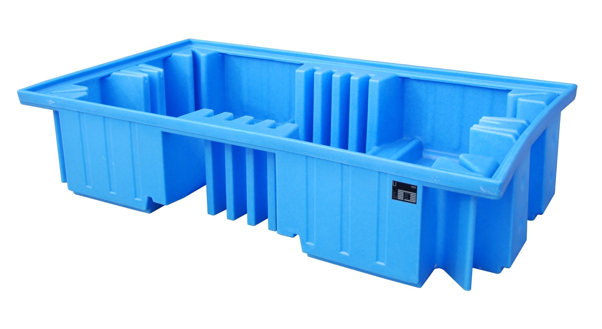 GREEN - LINE PE - Auffangwanne WP 2/11, aus robustem Polyethylen, Blau - Staplertechnik24 - 4520 - 25 - 0000 - 0