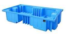 GREEN - LINE PE - Auffangwanne WP 2/11, aus robustem Polyethylen, Blau - Staplertechnik24 - 4520 - 25 - 0000 - 0